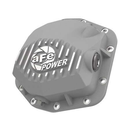 Afe Jeep Dana M200, 12 Bolt, With Fill Plug, With Drain Plug, Raw, Cast Aluminum 46-71090A